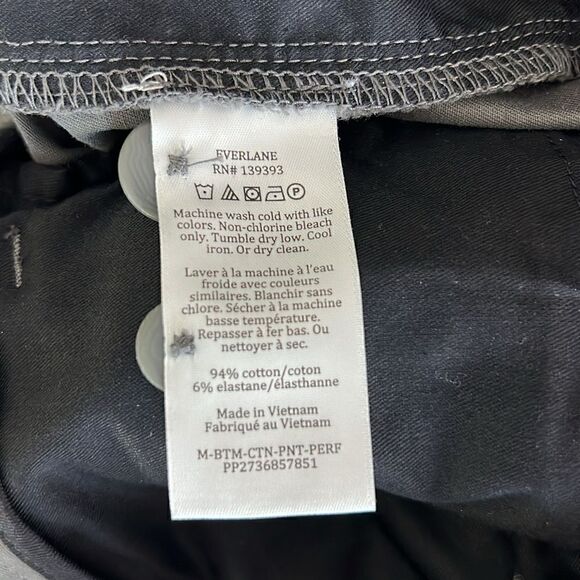 NWT Everlane The Performance Chino Uniform Slim Fit in Slate Gray Size 33 X 32 - Picture 7 of 12